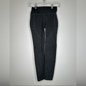 Vuori Elevation Leggings Pants Women's XS Gray Charcoal VW325